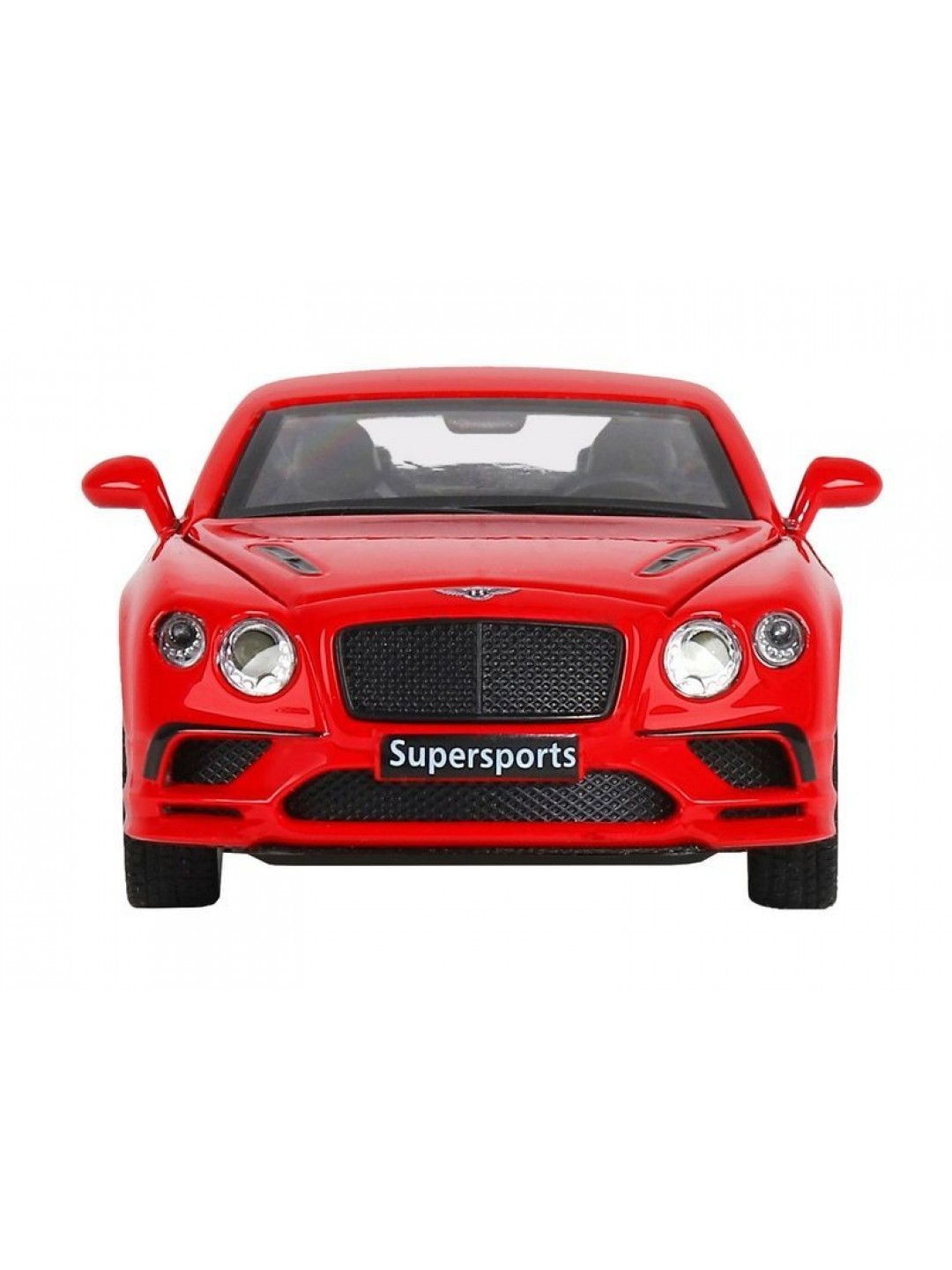 Машина "АВТОПАНОРАМА" Bentley Continental GT Supersports, красный, 1/32, в/к 17,5*12,5*6,5 см