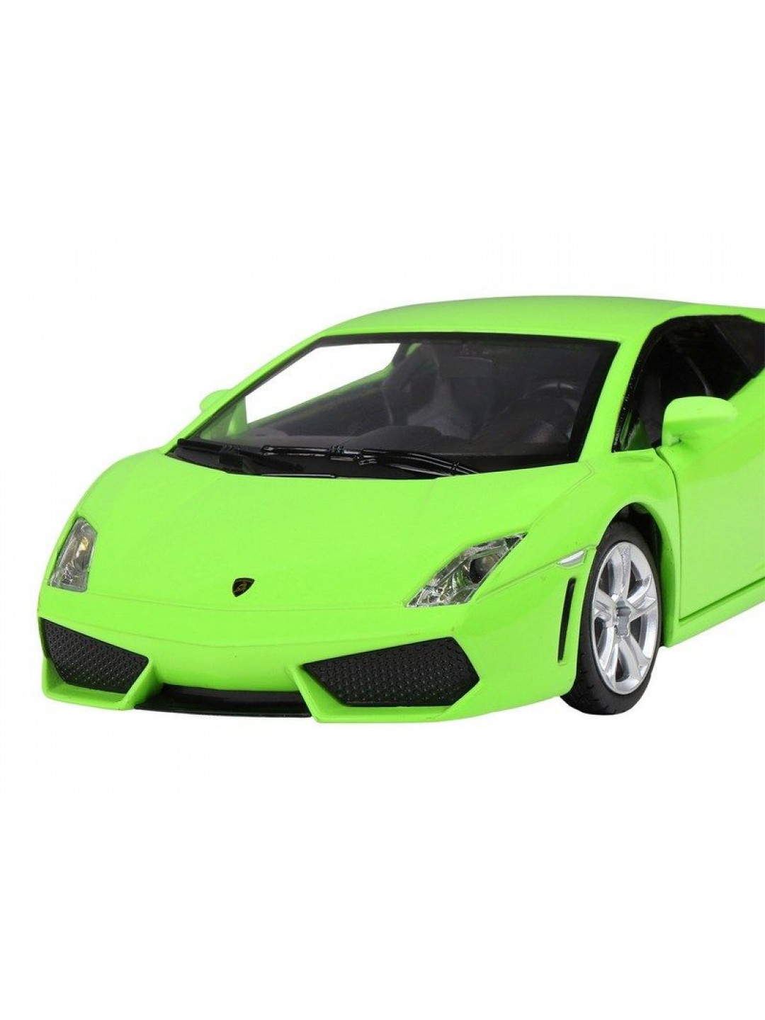 Машина "АВТОПАНОРАМА" Lamborghini Gallardo LP560-4, зеленый, 1/24, свет, звук, в/к 24,5*12,5*10,5см