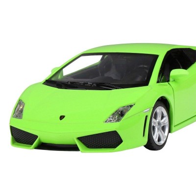 Машина "АВТОПАНОРАМА" Lamborghini Gallardo LP560-4, зеленый, 1/24, свет, звук, в/к 24,5*12,5*10,5см