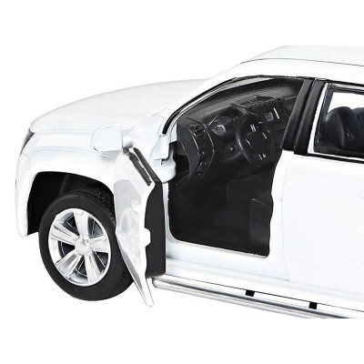 Машина "АВТОПАНОРАМА" Volkswagen Amarok, белый, 1/30, свет, звук, инерция, в/к 20*10*11 см