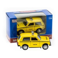 Машина "АВТОПАНОРАМА" инерц. ВАЗ 2121 1/50, в/к 12*7*5,5 см, желтая Машина "АВТОПАНОРАМА" инерц. ВАЗ 2121 1/50, в/к 12*7*5,5 см, желтая