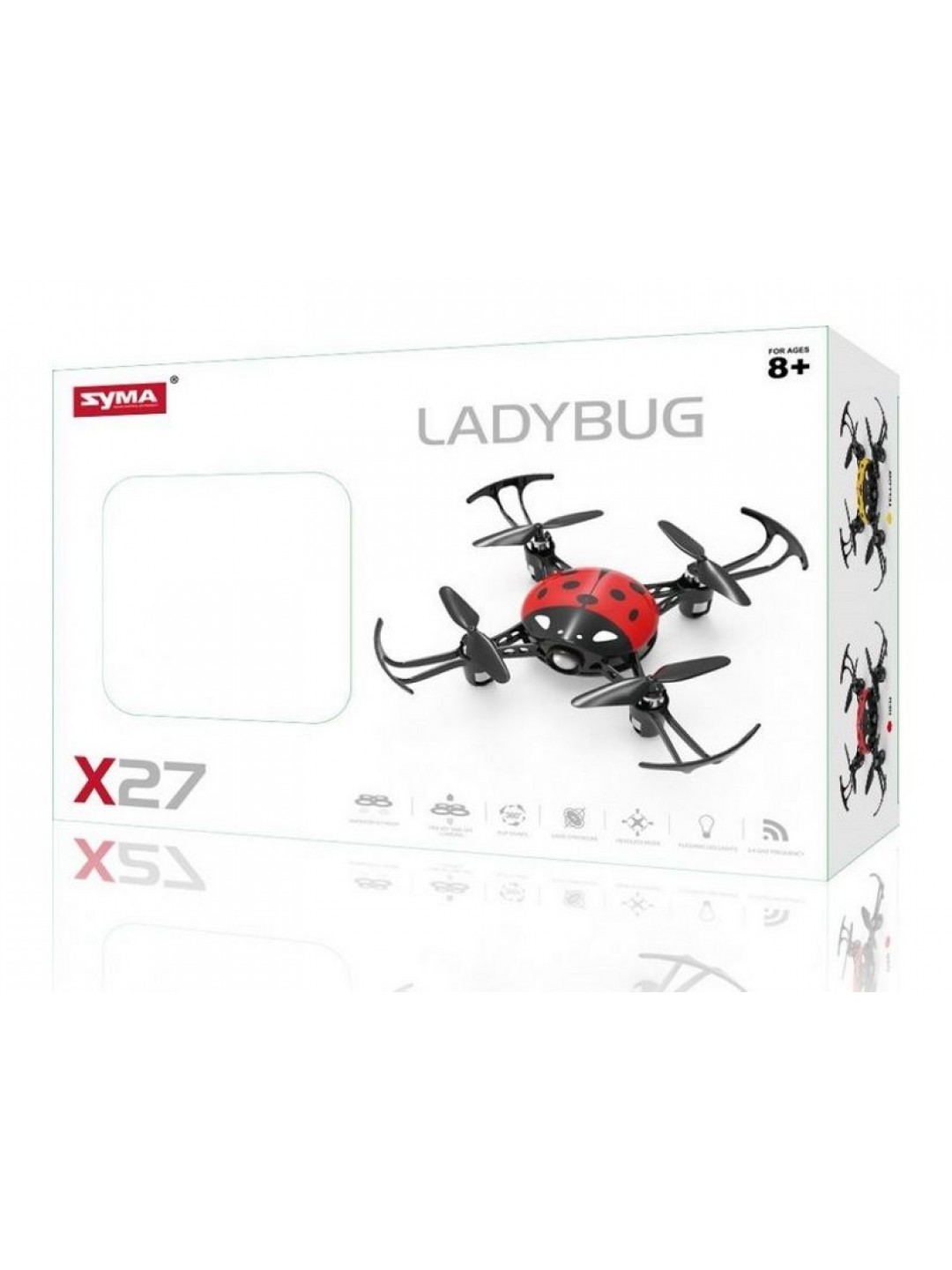 Р/У квадрокоптер Syma X27 Божья коровка 6-AXIS 2.4G RTF