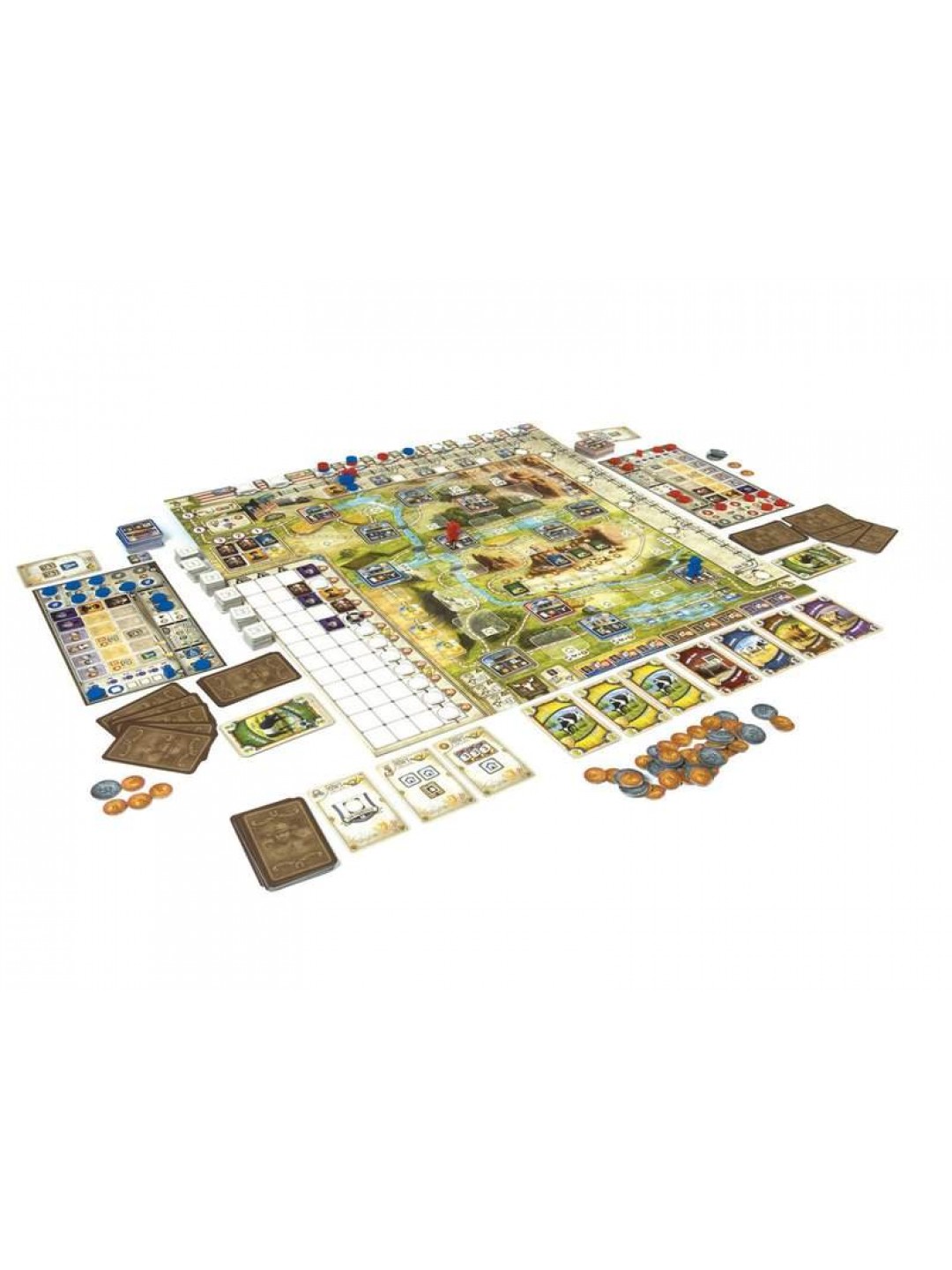 Настольная игра ZVEZDA "Великий Западный Путь", для компании
