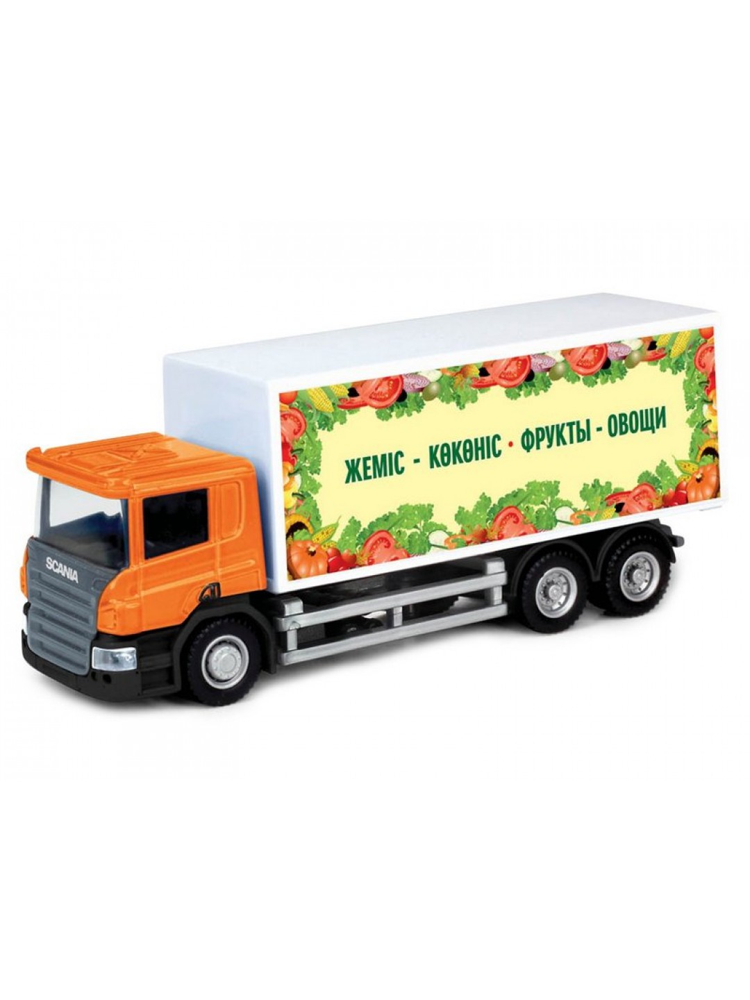 Машина Ideal 1:64 Scania Овощи-Фрукты