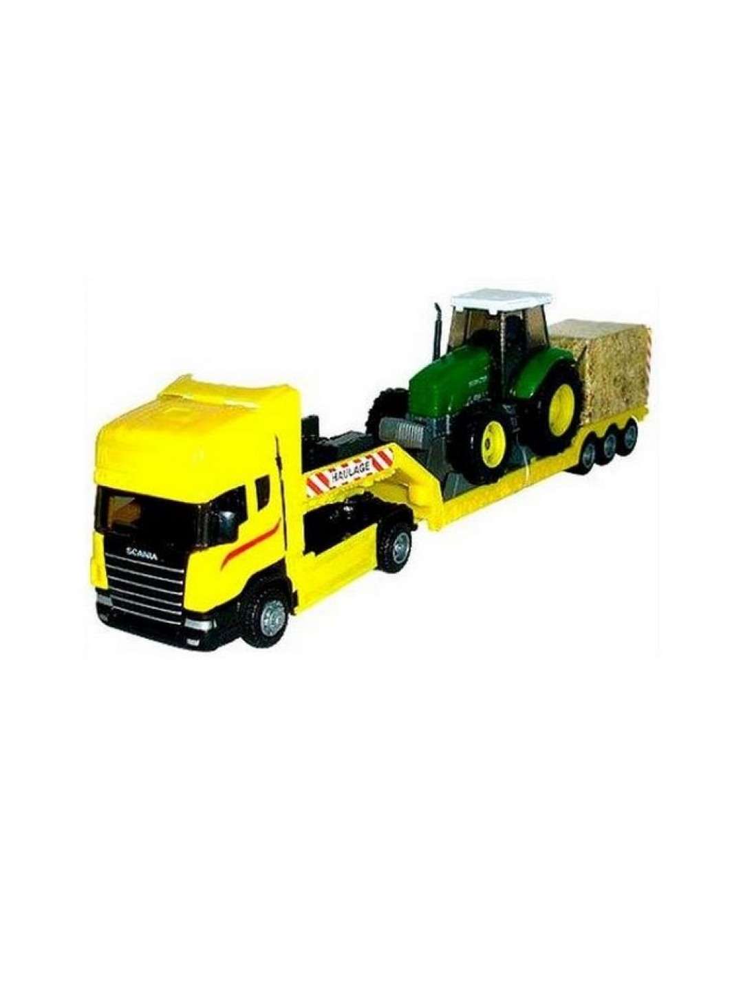 Машина Autotime "SCANIA" с трактором 1:48