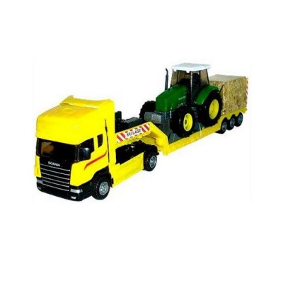 Машина Autotime "SCANIA" с трактором 1:48