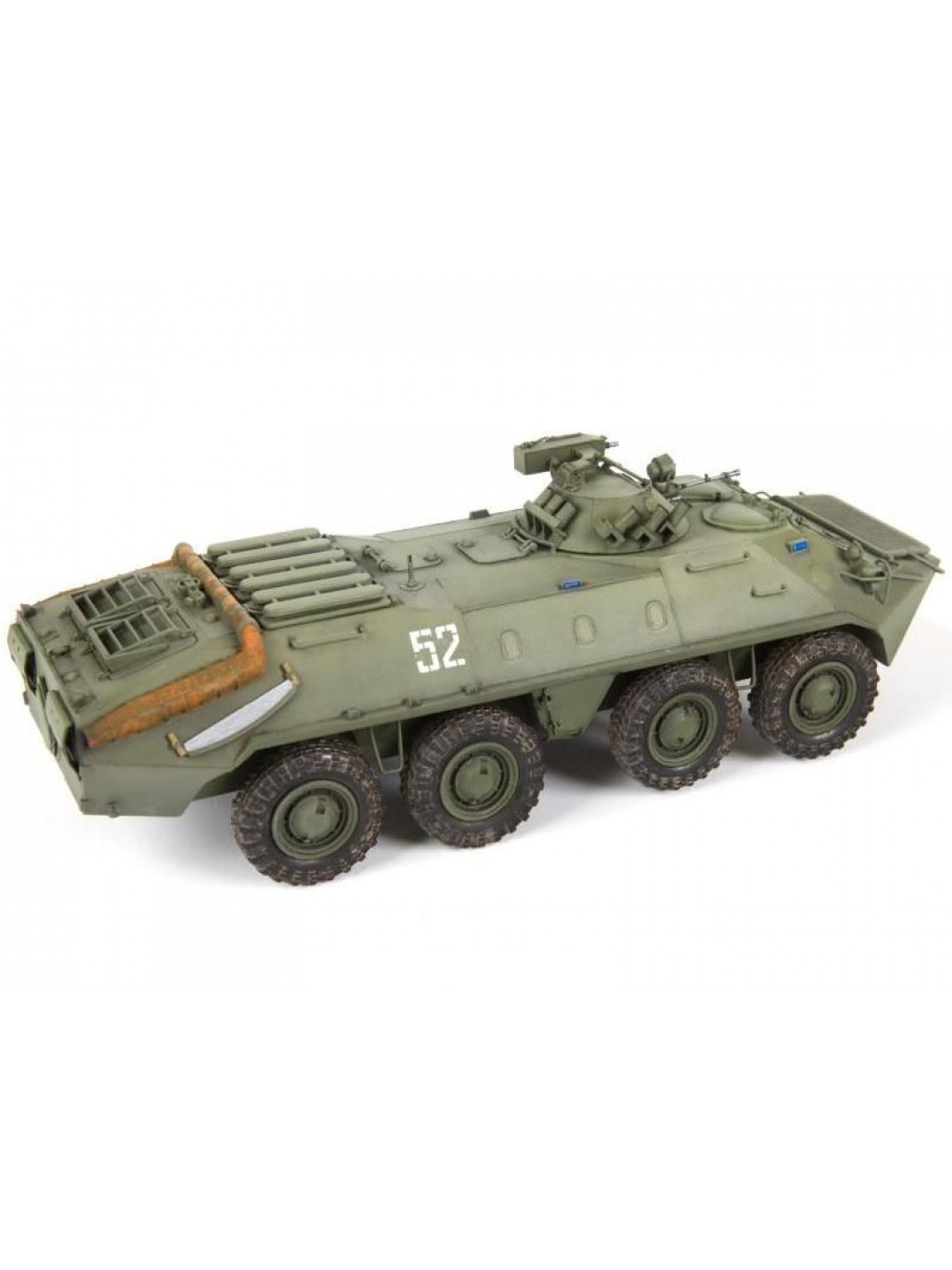 Сборная модель ZVEZDA Российский бронетранспортер БТР-70 с башней МА-7, 1/35