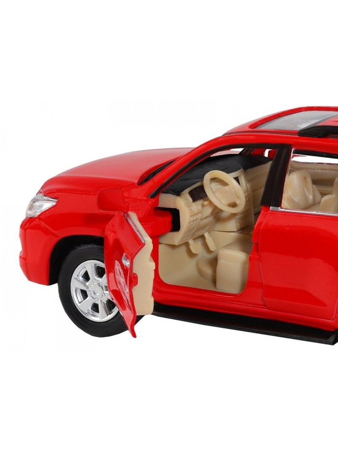 Машина "АВТОПАНОРАМА" Lexus LX570, красный, 1/32, свет, звук, инерция, в/к 17,5*13,5*9 см
