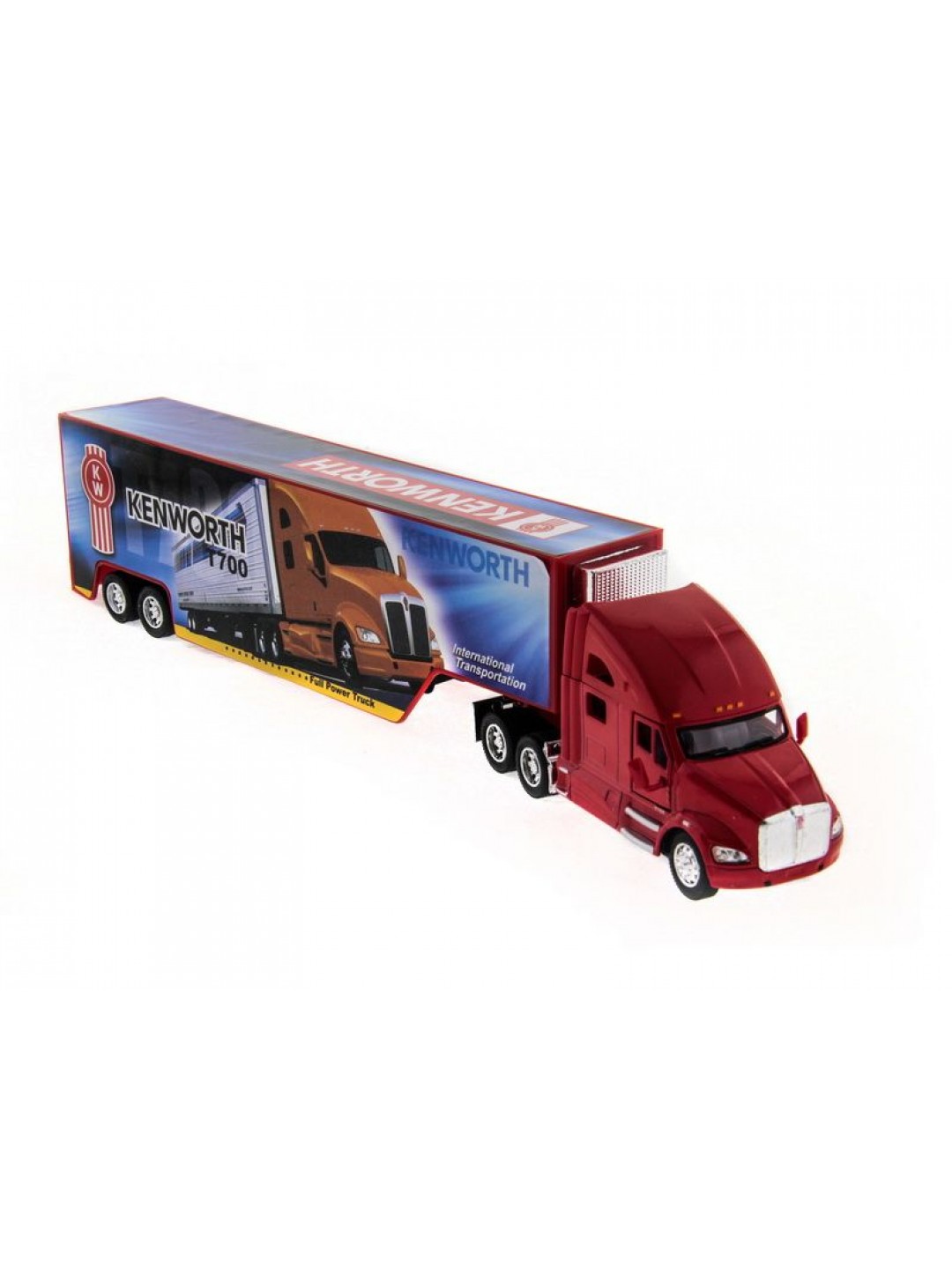 Машина Kinsmart 1:40 Keworth T700 инерция  в/к