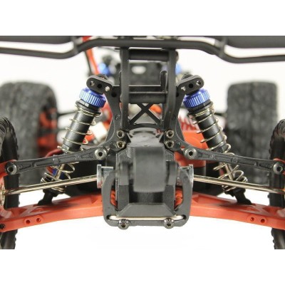 Радиоуправляемая трагги Remo Hobby S EVO-R UPGRADE V2.0 (синяя) 4WD 2.4G 1/16 RTR