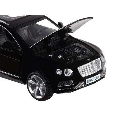 Машина "АВТОПАНОРАМА" Bentley Bentayga, черный, 1/34, свет, звук, инерция, в/к 17,5*13,5*9 см