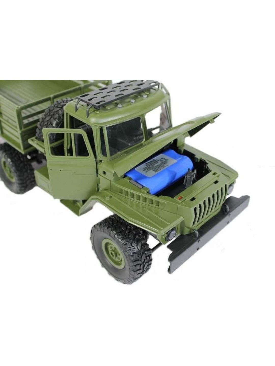 Радиоуправляемая машина MN MODEL Советский военный грузовик "УРАЛ" PRO 6WD 2.4G 1/16 RTR