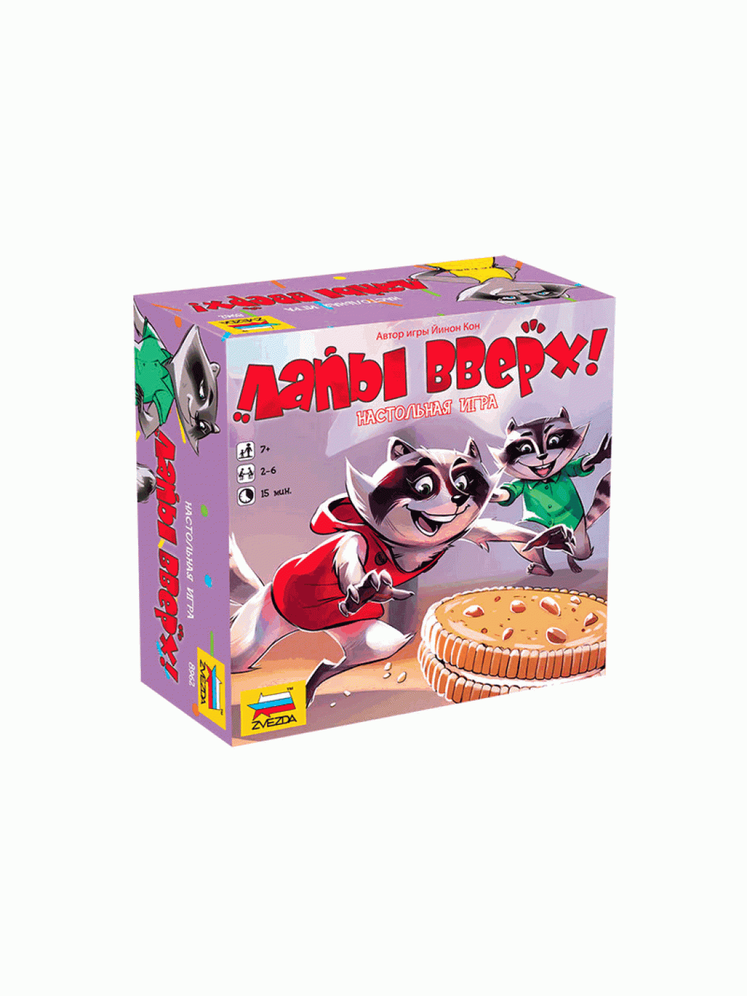 Настольная игра ZVEZDA "Лапы вверх!", детская