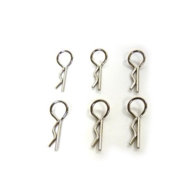 Клипсы крепления кузова 6шт. для автомоделей Himoto E10 Клипсы крепления кузова 6шт. для автомоделей Himoto E10