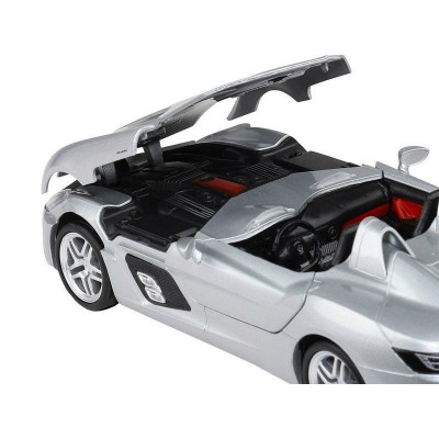Машина "АВТОПАНОРАМА" Mercedes-Benz SLR McLaren Stirling Moss, 1/24, в/к 24,5*12,5*10,5 см