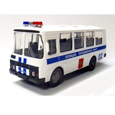 Машина Autotime "ПАЗ-32053" полиция 1:43