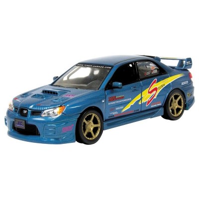 Машина Autotime "SUBARU IMPREZA WRX STI" тюнинг гараж 1:24 инерционная
