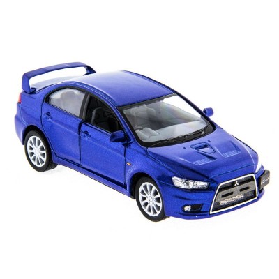 Машина Kinsmart 1:36 Mitsubihi Lancer EV. инерция (1/12шт.) б/к