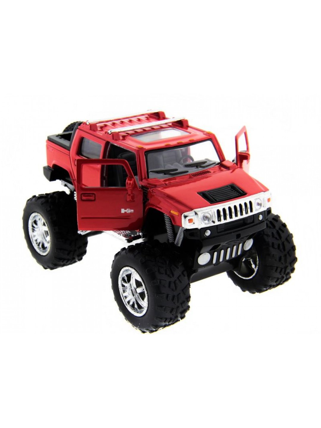 Машина Kinsmart 1:40 Haммer H2 (off road) инерция (1/12шт.) б/к