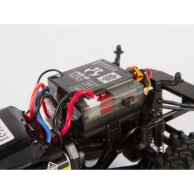 Модель для трофи 1:24 Axial SCX24 Deadbolt 4WD, электро, RTR (красный)