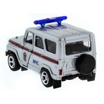 Машина "АВТОПАНОРАМА" инерц. УАЗ-469 (МЧС) 1/50, в/к 12*7*5,5 см