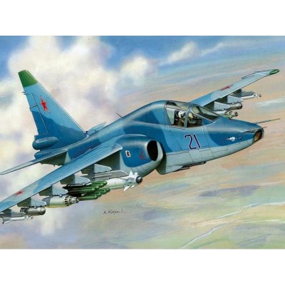 Сборная модель ZVEZDA Российский истребитель танков Су-39, подарочный набор, 1/72