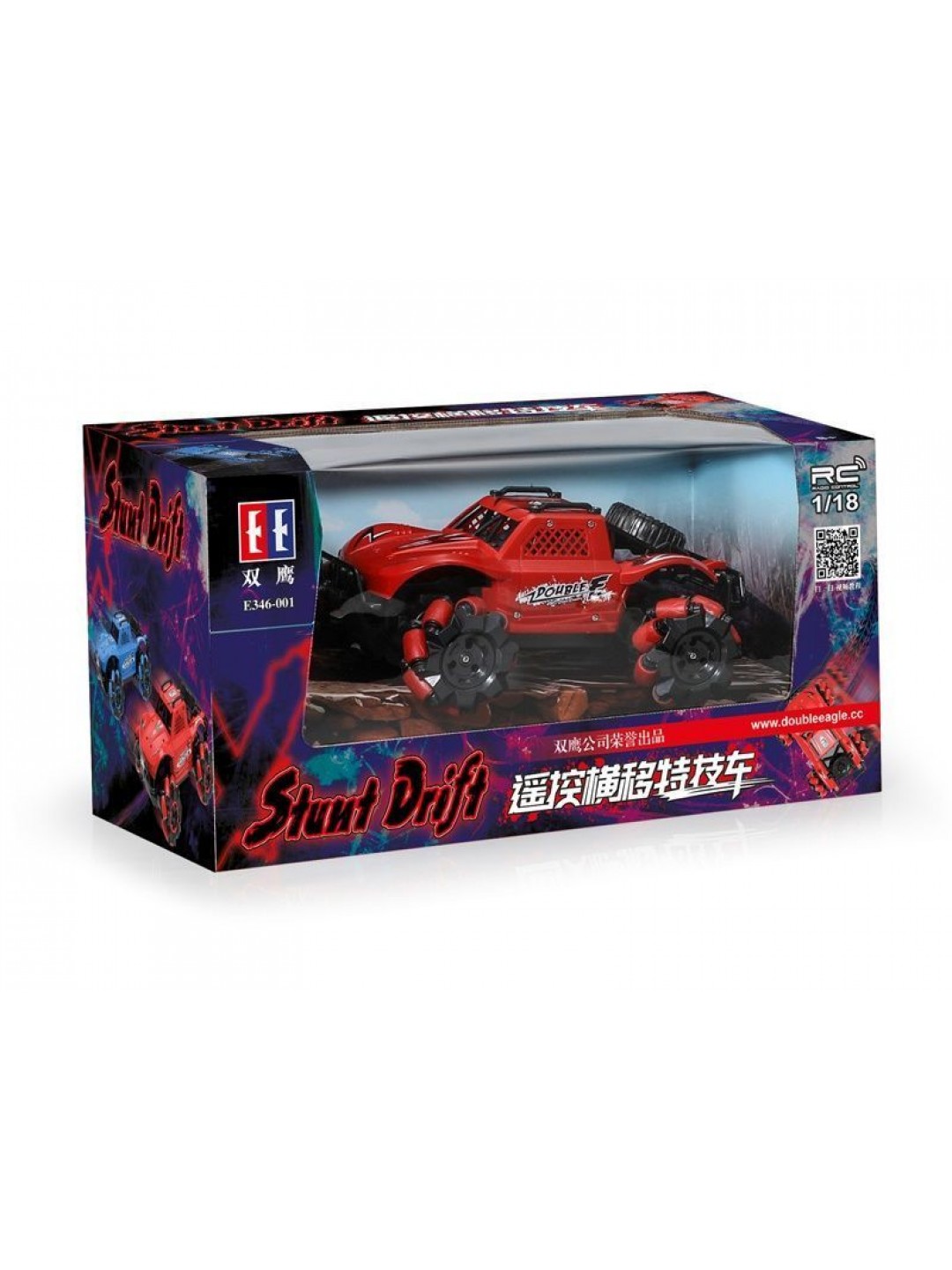 Радиоуправляемая багги Double Eagle, свет, движение боком 4WD 1:18 2.4G RTR