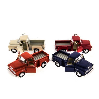 Машина Kinsmart "Chevy Stepside Pick Up" инерция (1/12шт.) 1:32 б/к
