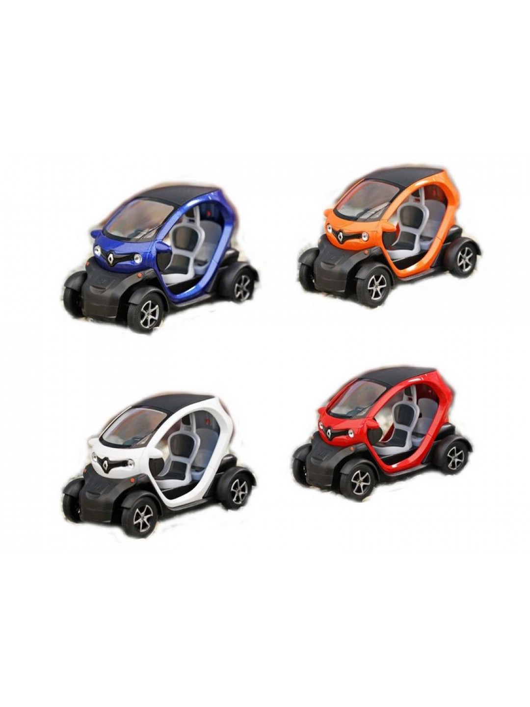Машина Kinsmart Twizy инерция (1/12шт.) 12,5см б/к