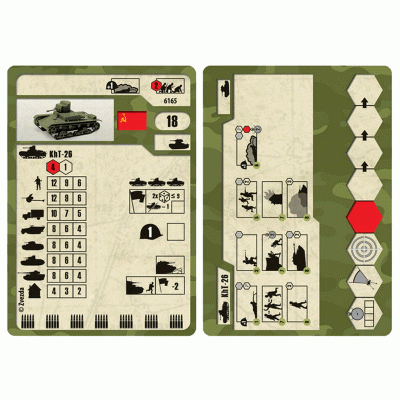 Сборная модель ZVEZDA Советский огнеметный танк Т-26, 1/100
