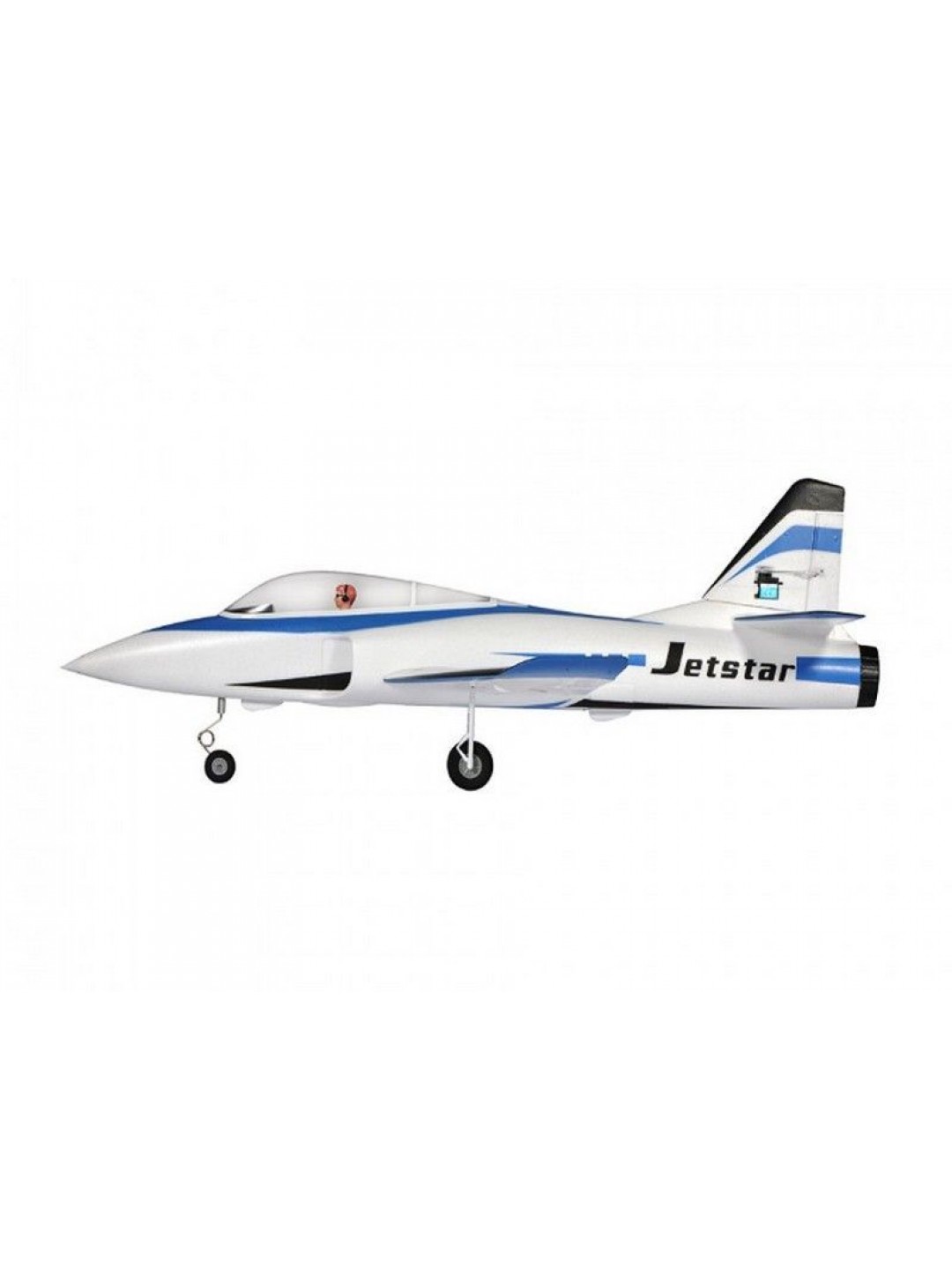 Р/У самолет Top RC Jet Star голубой 800 мм импеллер 65мм PNP