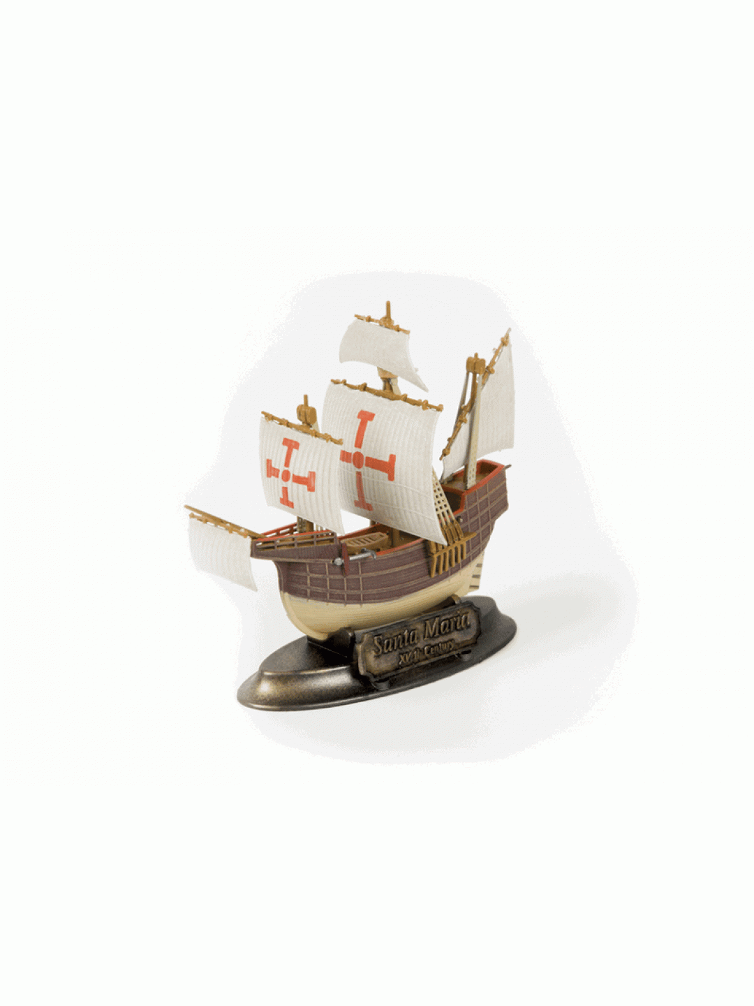 Сборная модель ZVEZDA Флагманский корабль Христофора Колумба "Санта-Мария", 1/350