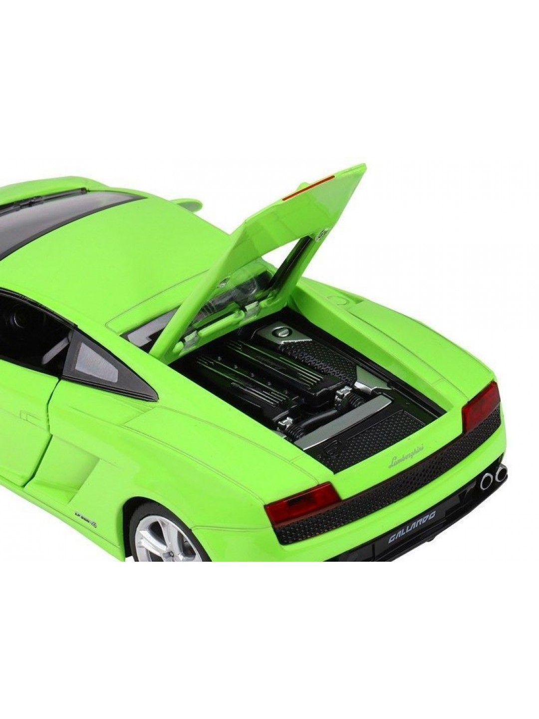 Машина "АВТОПАНОРАМА" Lamborghini Gallardo LP560-4, зеленый, 1/24, свет, звук, в/к 24,5*12,5*10,5см