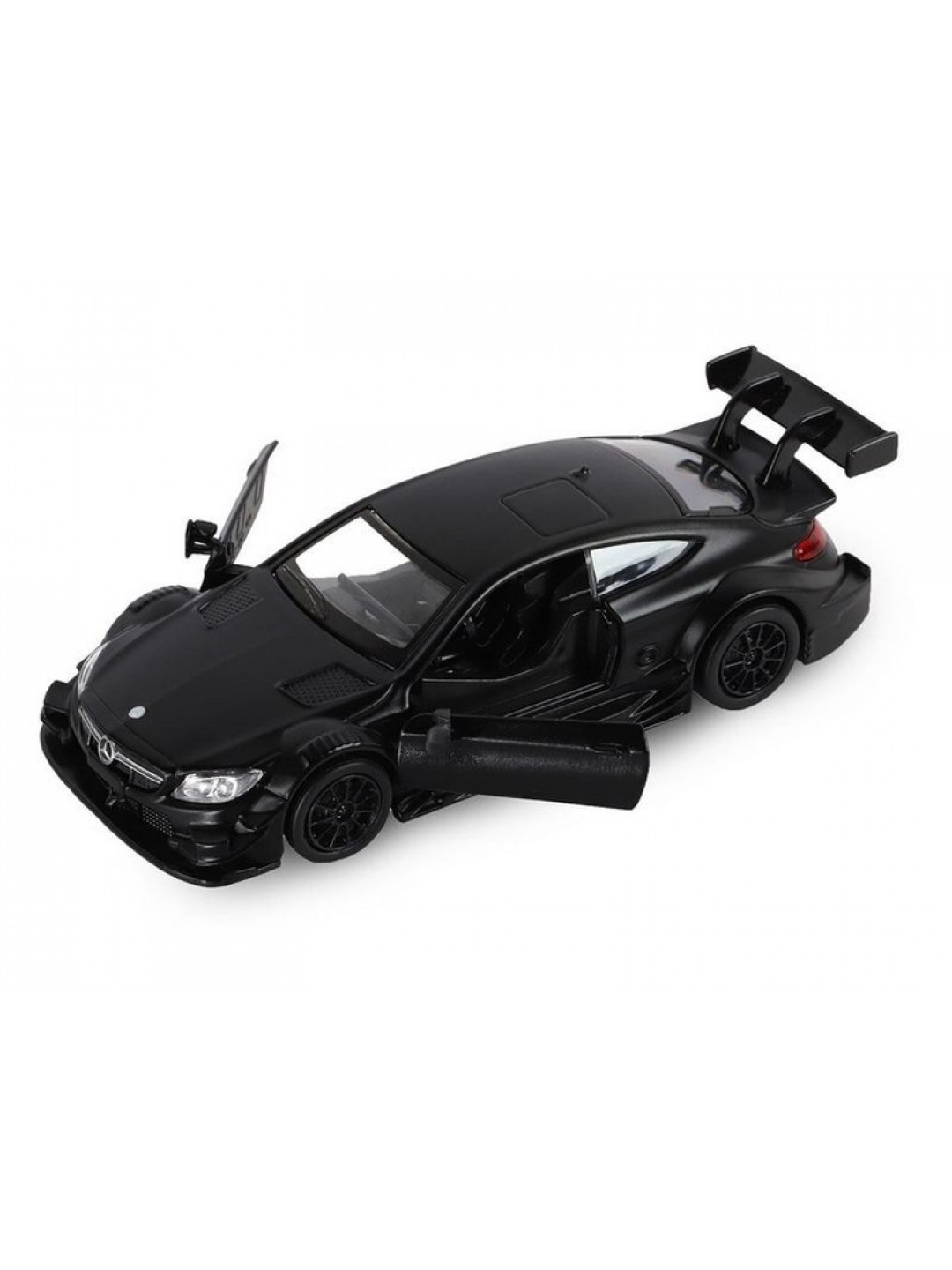 Машина "АВТОПАНОРАМА" Mercedes-AMG C 63 DTM, синий, 1/42, инерция, откр. двери, в/к 17,5*12,5*6,5