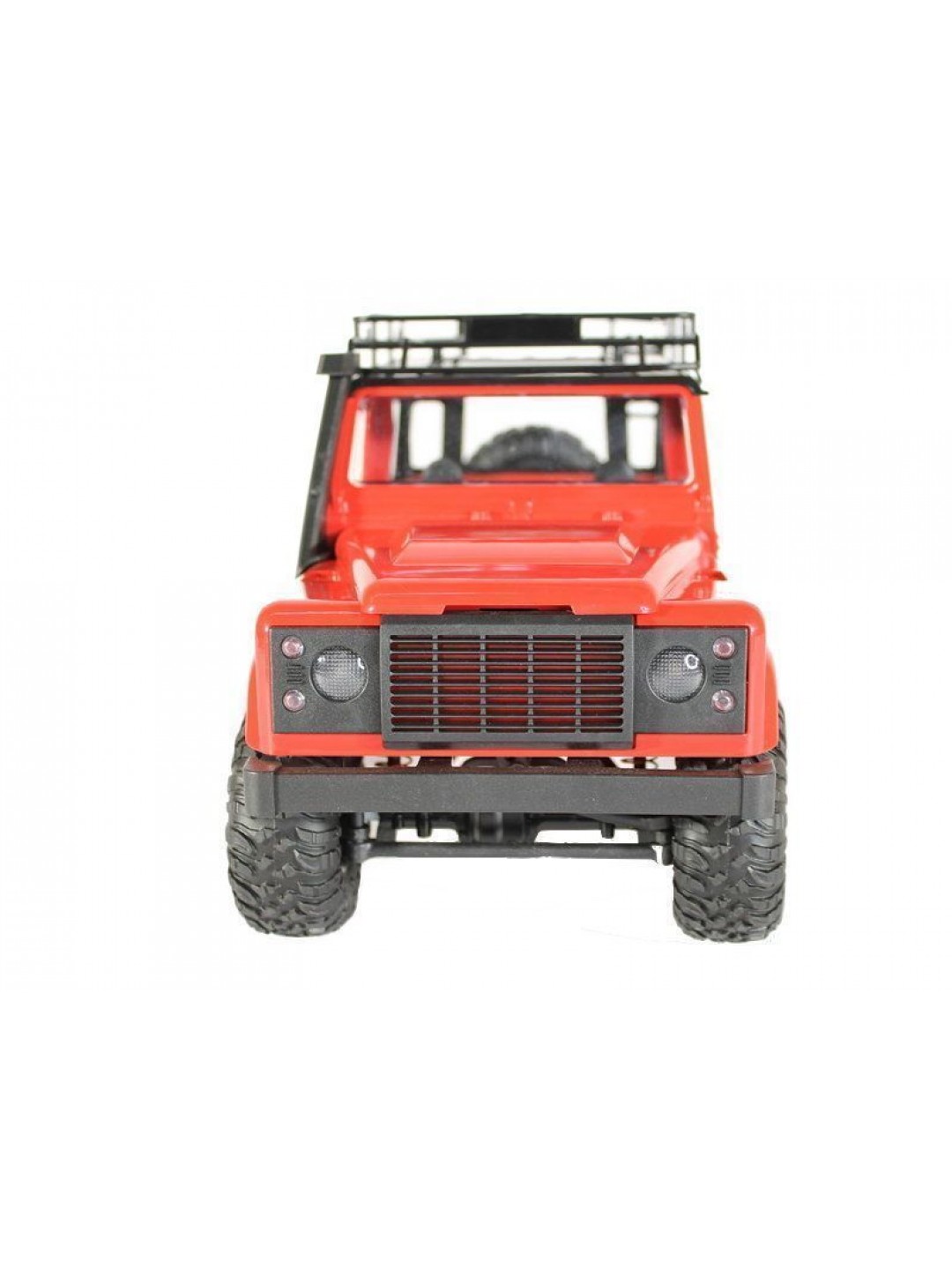 Радиоуправляемая машина MN MODEL английский внедорожник Defender (красный) 4WD 2.4G 1/12 RTR