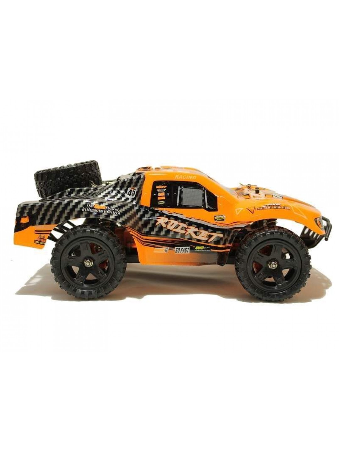 Радиоуправляемый шорт-корс Remo Hobby Rocket (оранжевый) 4WD 2.4G 1/16 RTR