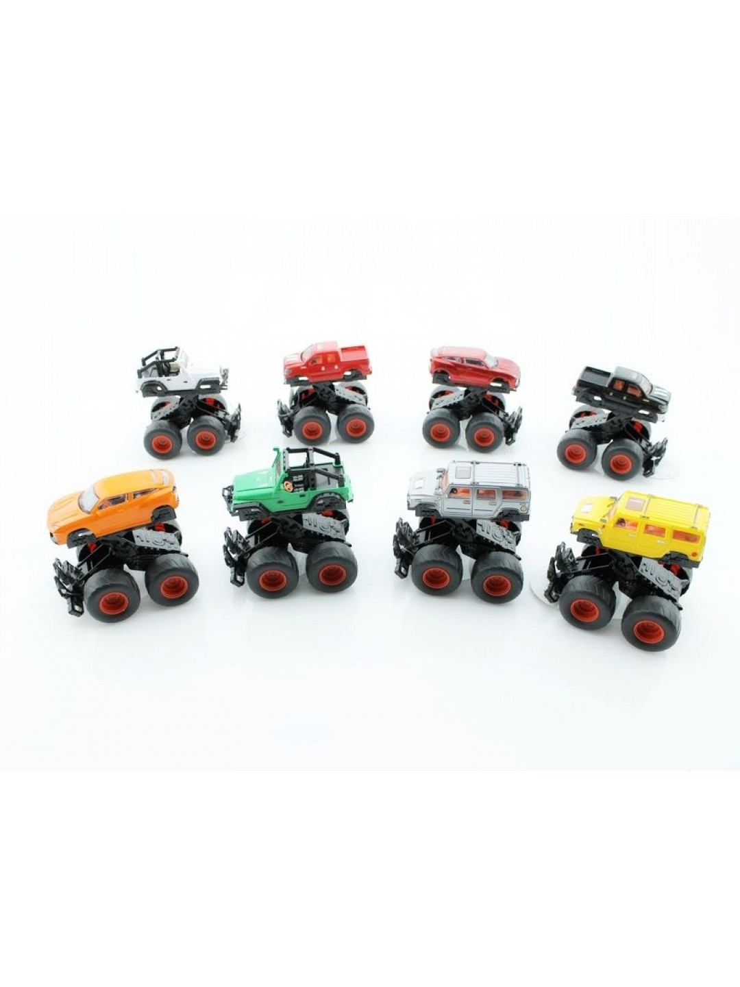 Машина инерционная KLX500-113 Raptor SUV Bigfoot 4WD (в асс., 8 шт./кор.)