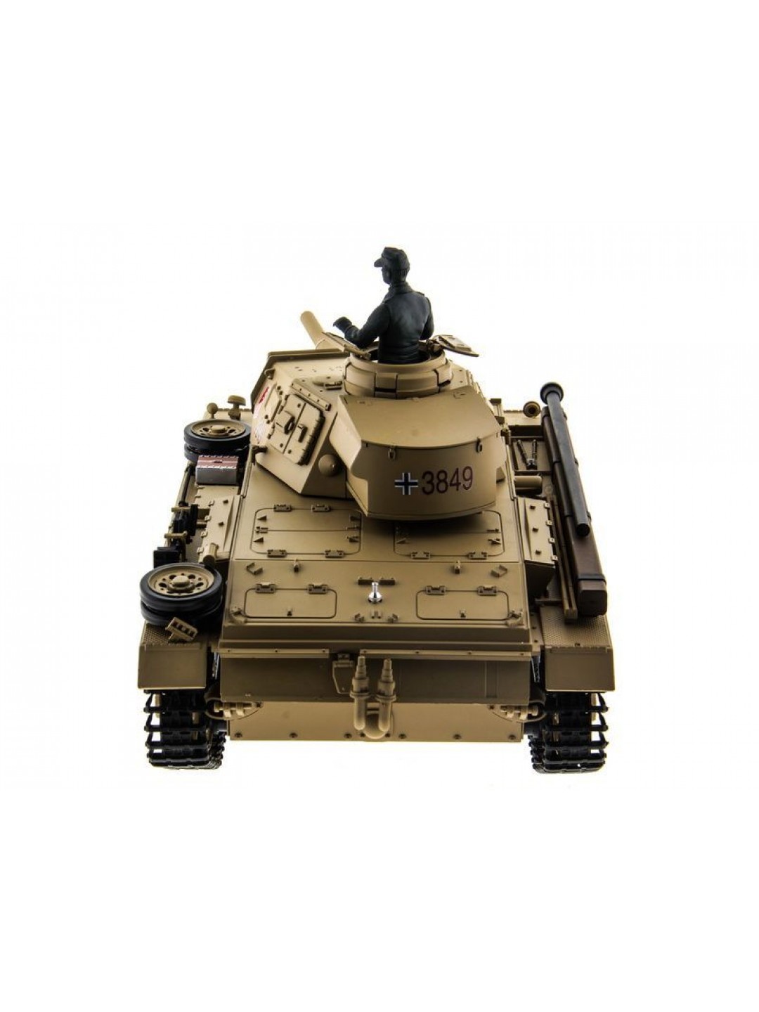 Радиоуправляемый танк Heng Long Panzer III type H Original V6.0  2.4G 1/16 RTR
