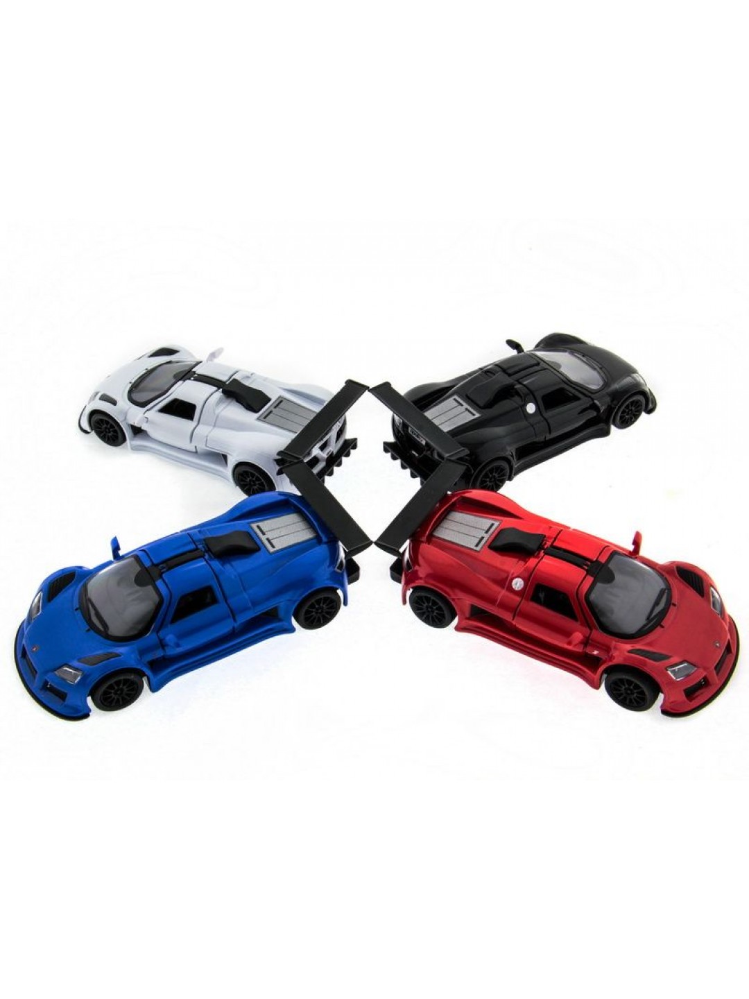 Машина Kinsmart Gumpert Apollo Sport 2010 инерция (1/12шт.) 1:36  б/к