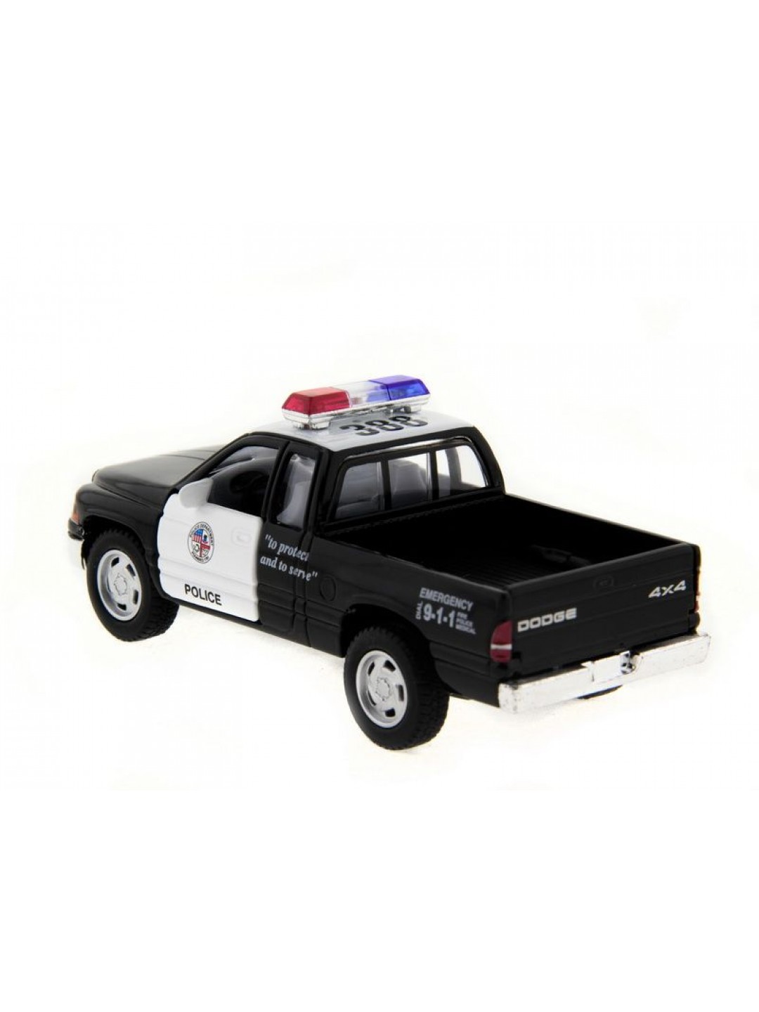 Машина Kinsmart 1:44 Dodge RAM Police инерция (1/12шт.) б/к