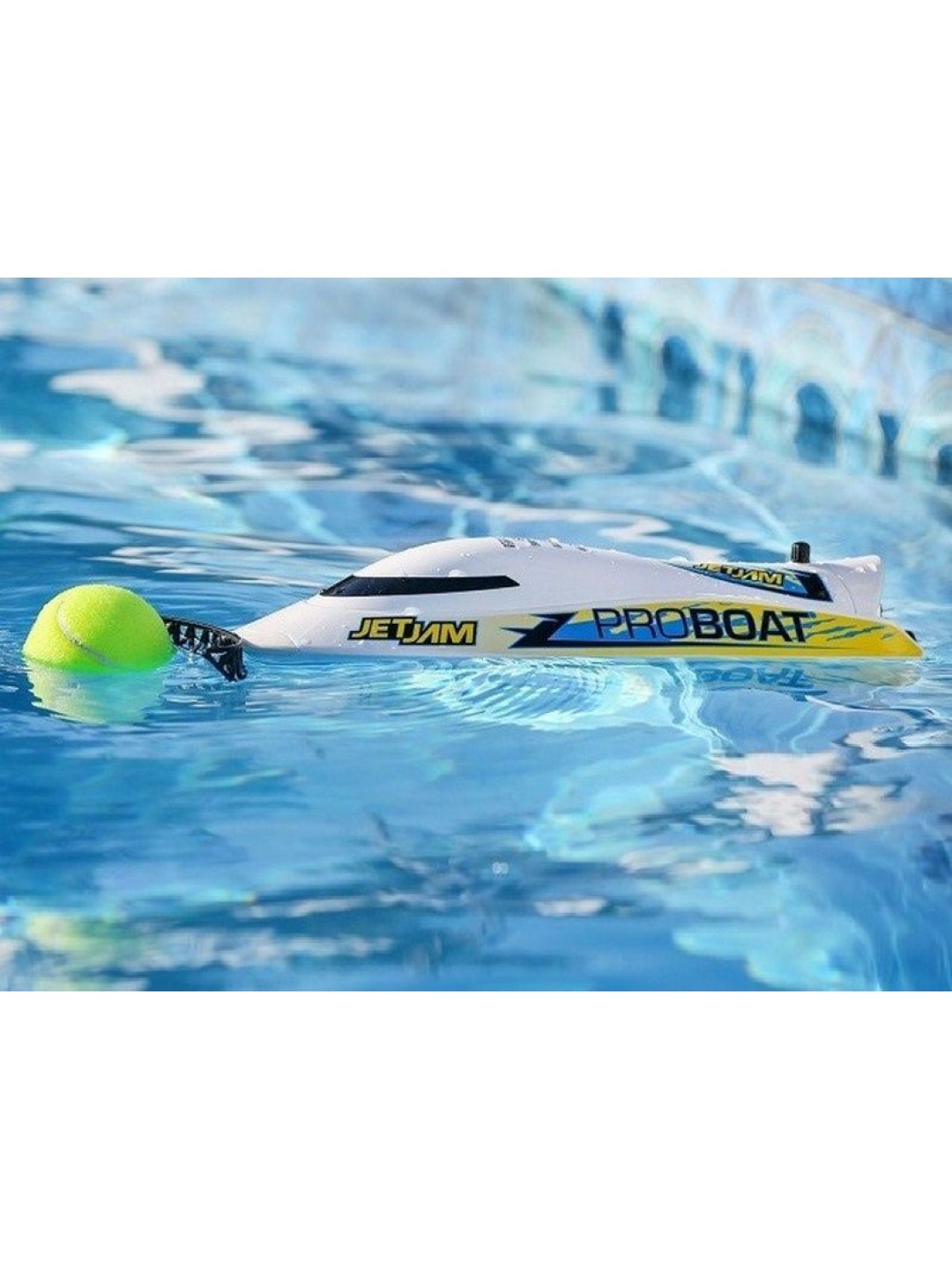 Радиоуправляемый катер ProBoat Jet Jam 12 Pool Racer (белый) RTR