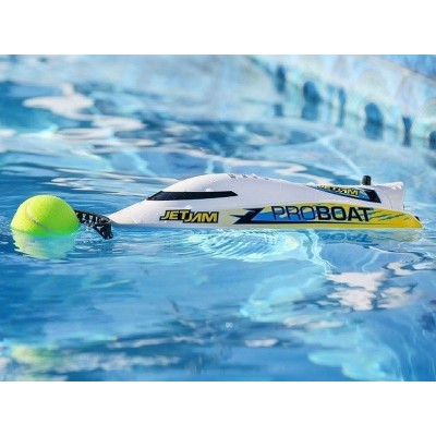 Радиоуправляемый катер ProBoat Jet Jam 12 Pool Racer (белый) RTR