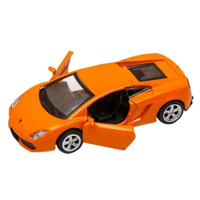 Машина "АВТОПАНОРАМА" Lamborghini Gallardo LP560-4, оранжевый, 1/43, инерция, в/к 17,5*12,5*6,5 см