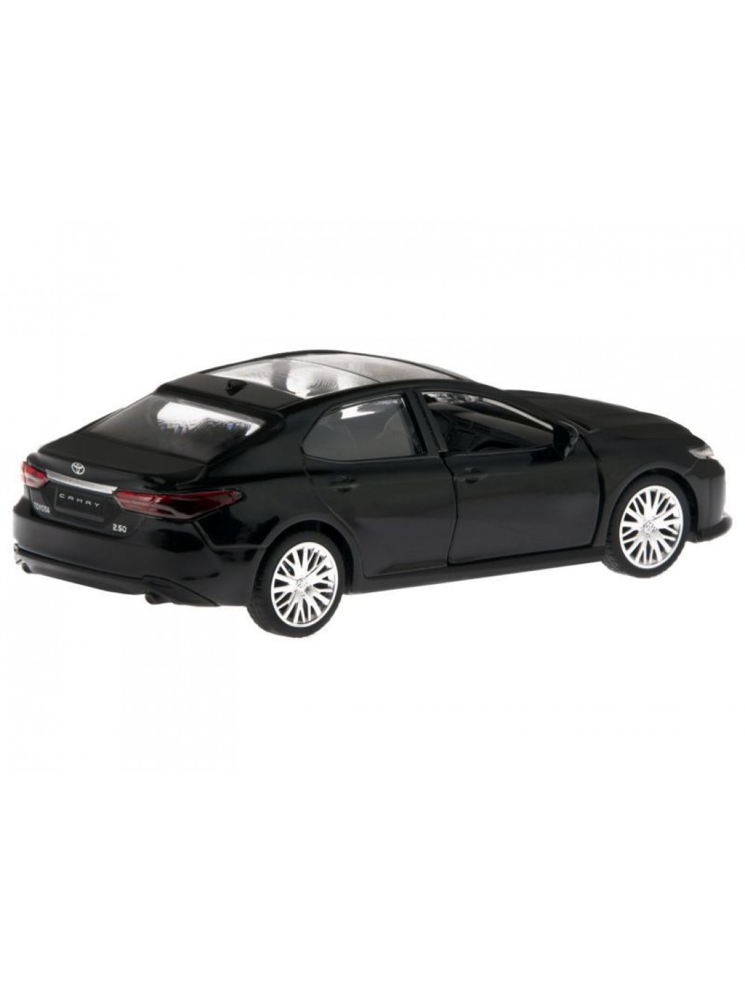 Машина "АВТОПАНОРАМА" Toyota Camry, черный, 1/43, откр. двери, инерция, в/к 17,5*12,5*6,5 см