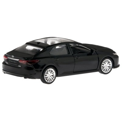 Машина "АВТОПАНОРАМА" Toyota Camry, черный, 1/43, откр. двери, инерция, в/к 17,5*12,5*6,5 см