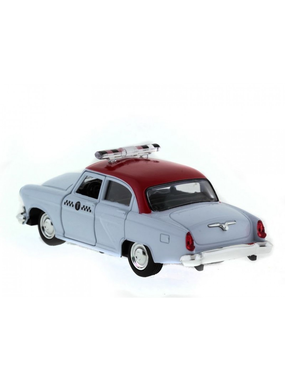 Машина "АВТОПАНОРАМА" инерц.ГАЗ-21 (такси) 1/43, в/к 14*7*5,5 см