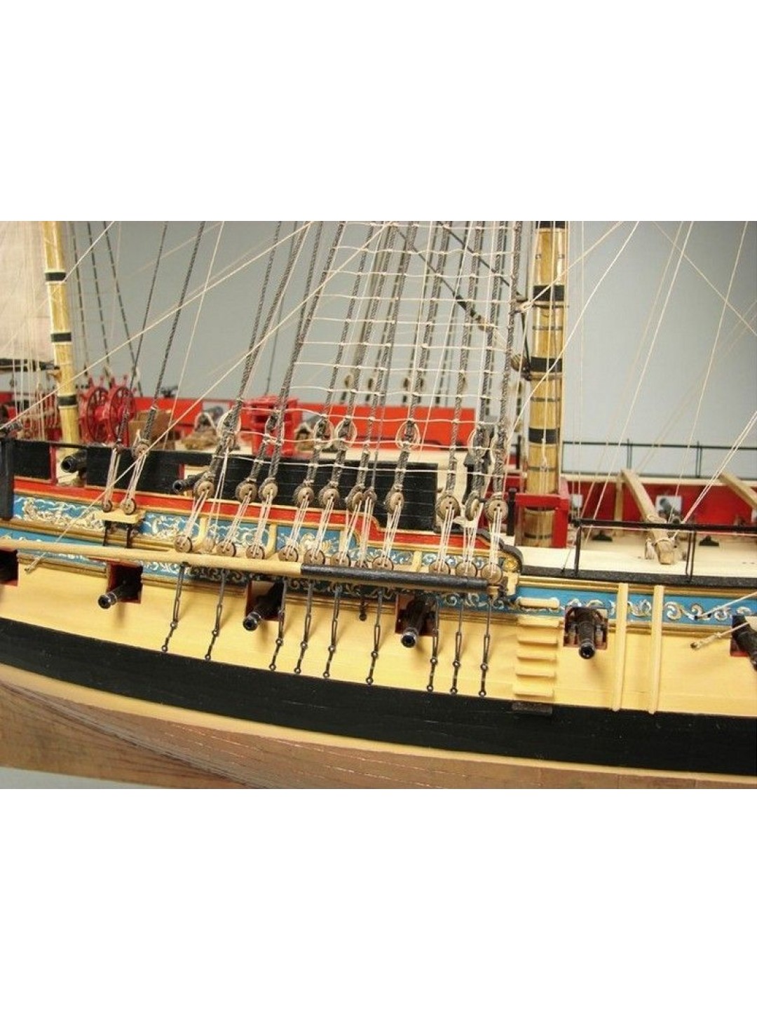 Сборная картонная модель Shipyard фрегат HMS Mercury (№66), 1/96