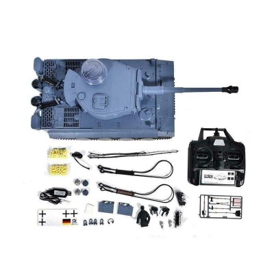 Радиоуправляемый танк Heng Long Tiger I Upgrade V6.0  2.4G 1/16 RTR