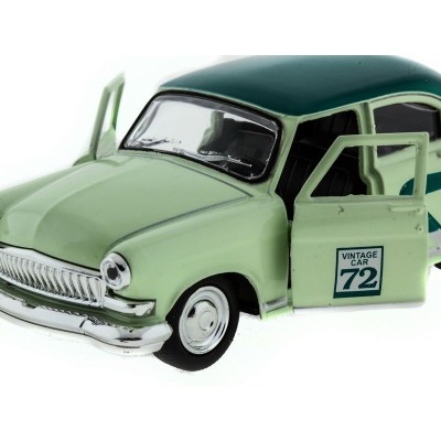 Машина "АВТОПАНОРАМА" инерц. ГАЗ-21 (винтаж) 1/43, в/к 14*7*5,5 см
