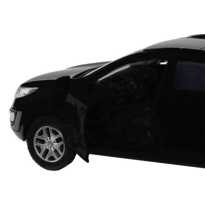 Машина "АВТОПАНОРАМА" KIA SPORTAGE R, черный, 1/39, инерция, в/к 17,5*12,5*6,5 см